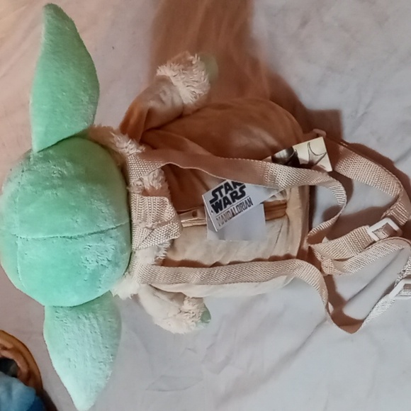 Star Wars Mandalorian The Child Mini Backpack NWT - Picture 2 of 4